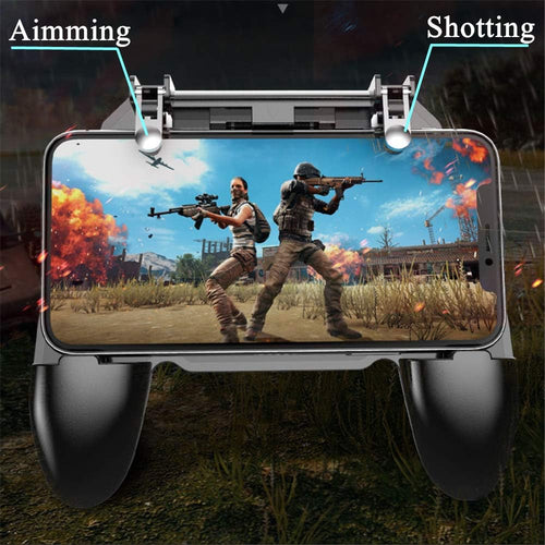 Mobile Game Controller for PUBG Mobile Controller L1R1 Mobile Game Trigger Joystick Gamepad for Ios & Android Phone(W10 Update)