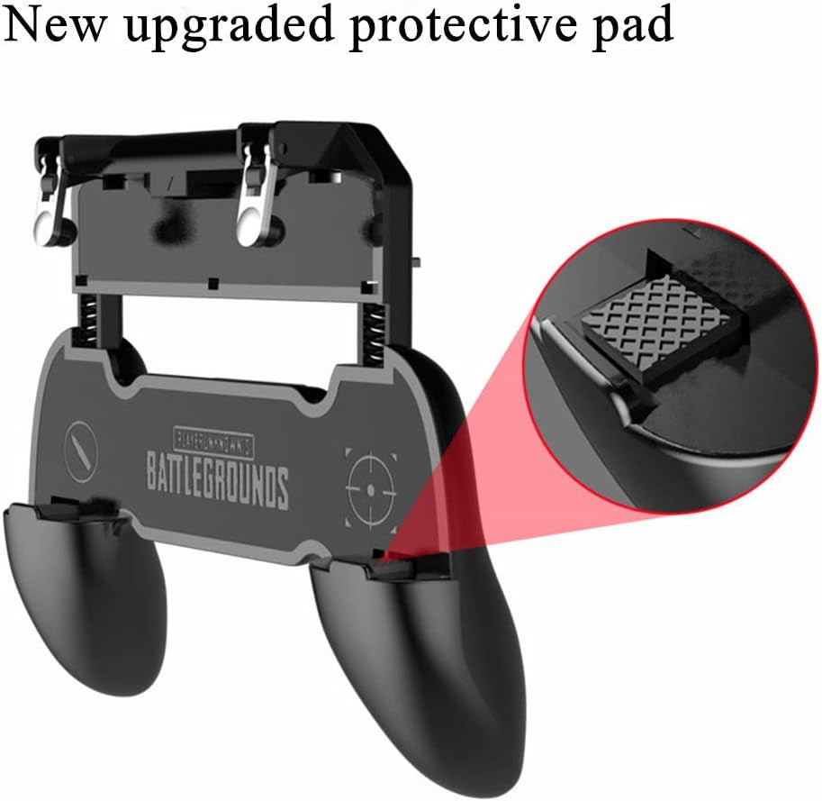 Mobile Game Controller for PUBG Mobile Controller L1R1 Mobile Game Trigger Joystick Gamepad for Ios & Android Phone(W10 Update)